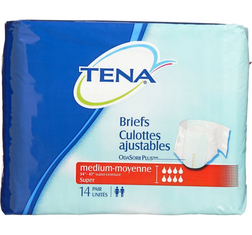 Tena Super Briefs Medium (3.27 kg)