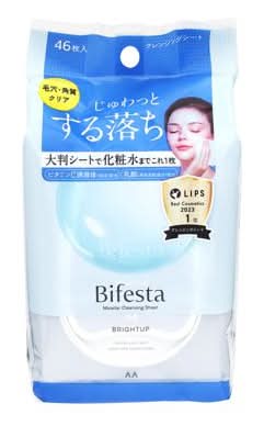 ビフェスタ ミセラークレンジングシート ブライトアップ (46 入)