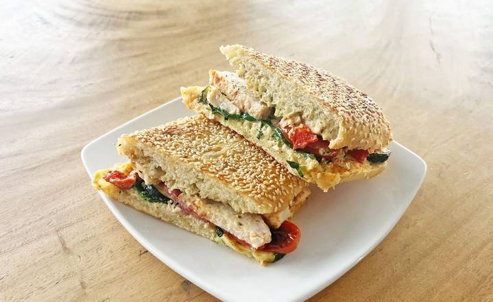 Mediterranean Chicken Panini