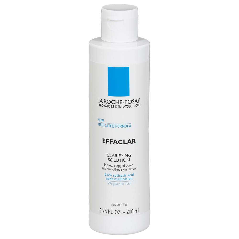 La Roche-Posay Effaclar Clarifying Solution Acne Toner With Salicylic Acid (6.76 fl oz)