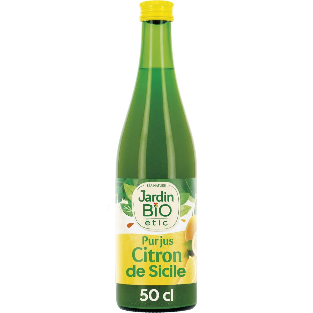 Jardin BiO étic - Pur jus, citron (500ml)