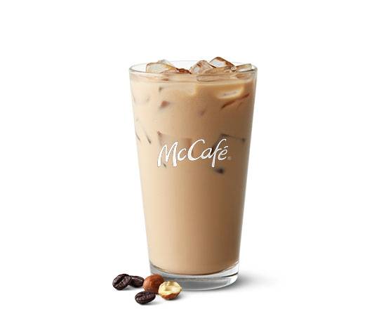 Medium Iced Hazelnut Latte