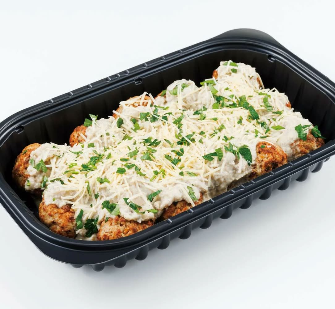 きのこクリーム ミートボール