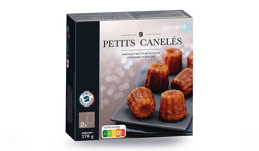 9 petits canelés