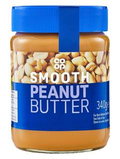 Co-op Smooth Peanut Butter 340g