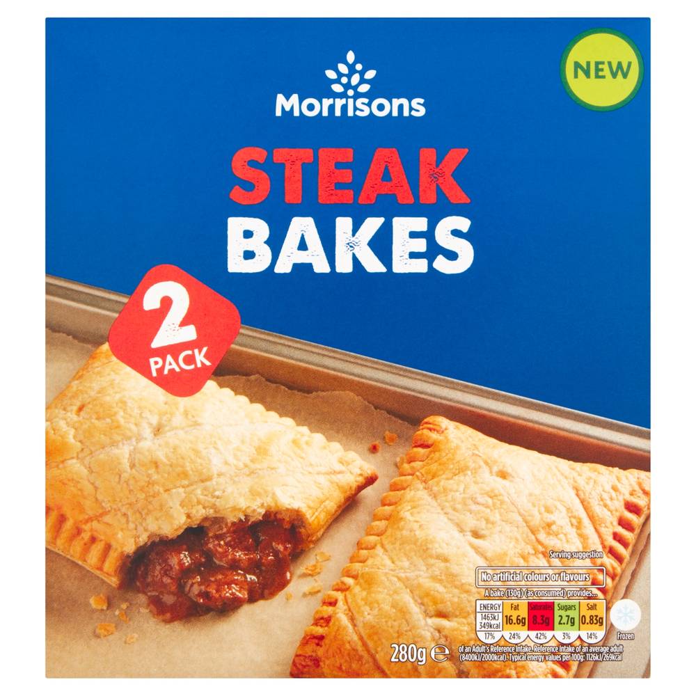 Morrisons Steak Bakes (2 pack)