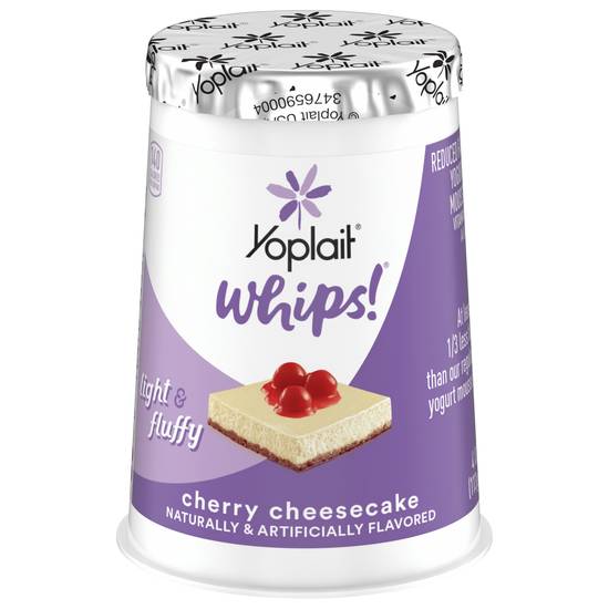 Yoplait Whips! Cherry Cheesecake Yogurt Mousse
