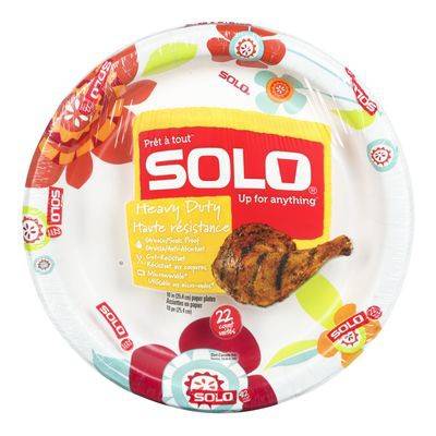 Solo Paper Plates (22 units)