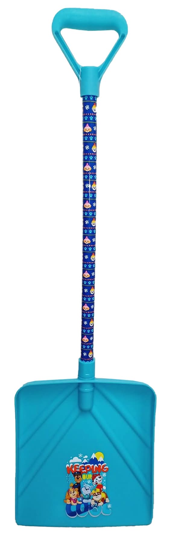 MidWest Quality Gloves, Inc. 9-in Plastic Blade Children's Snow Shovel with 21-in Fiberglass Handle