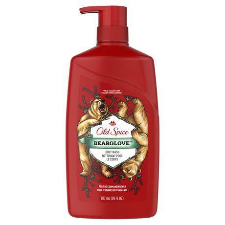 Old Spice Wild Bearglove Scent Body Wash For Men (887 ml)