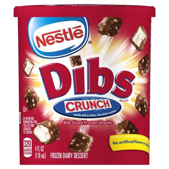 Nestlé Dibs Crunch Bite Sized Frozen Dairy Snacks