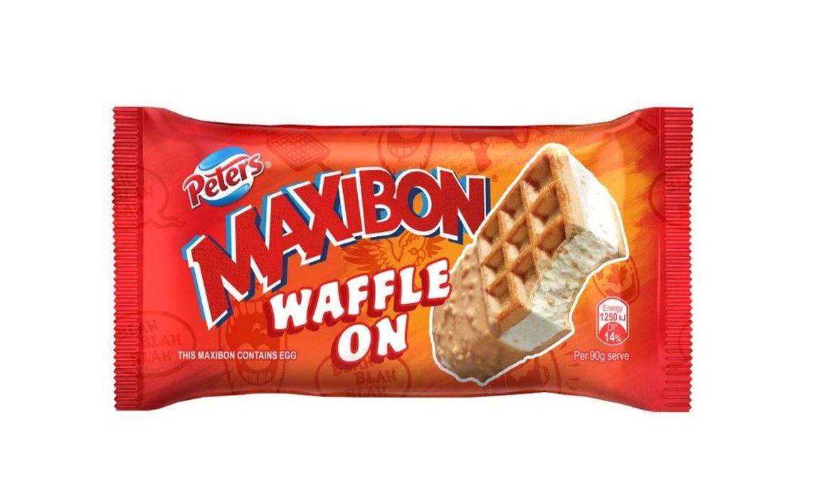 Peters Maxibon Waffle On Ice Cream 140mL