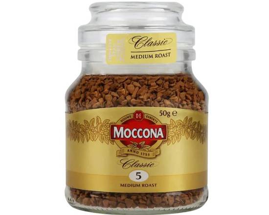 Moccona Classic Coffee Freeze Dried Medium Roast 50g