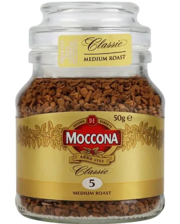 Moccona Classic Coffee Freeze Dried Medium Roast 50g