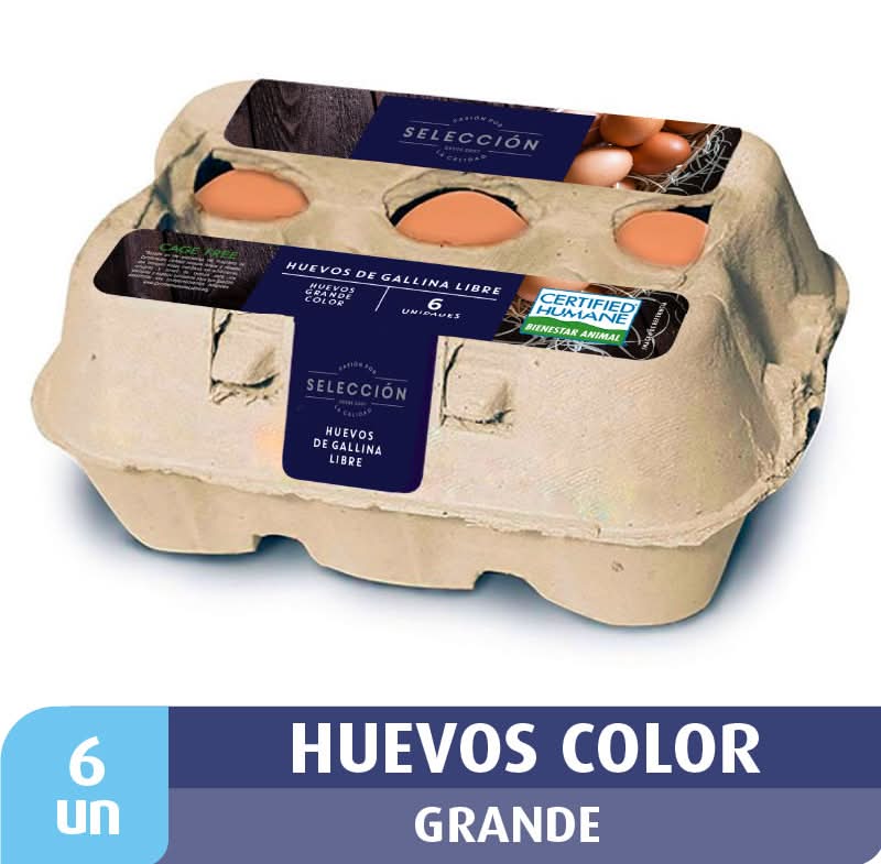 Selección · Huevos de gallina libre (6 un)