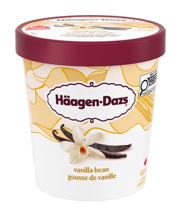 Häagen-dazs crème glacée - ice cream (gousse de vanille)