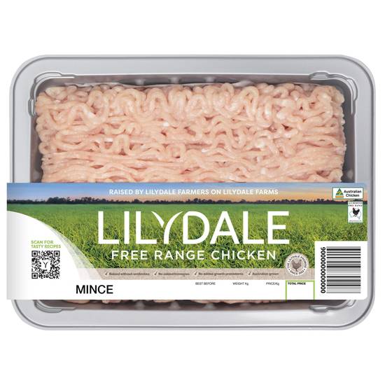 Lilydale Free Range Chicken Mince 500g