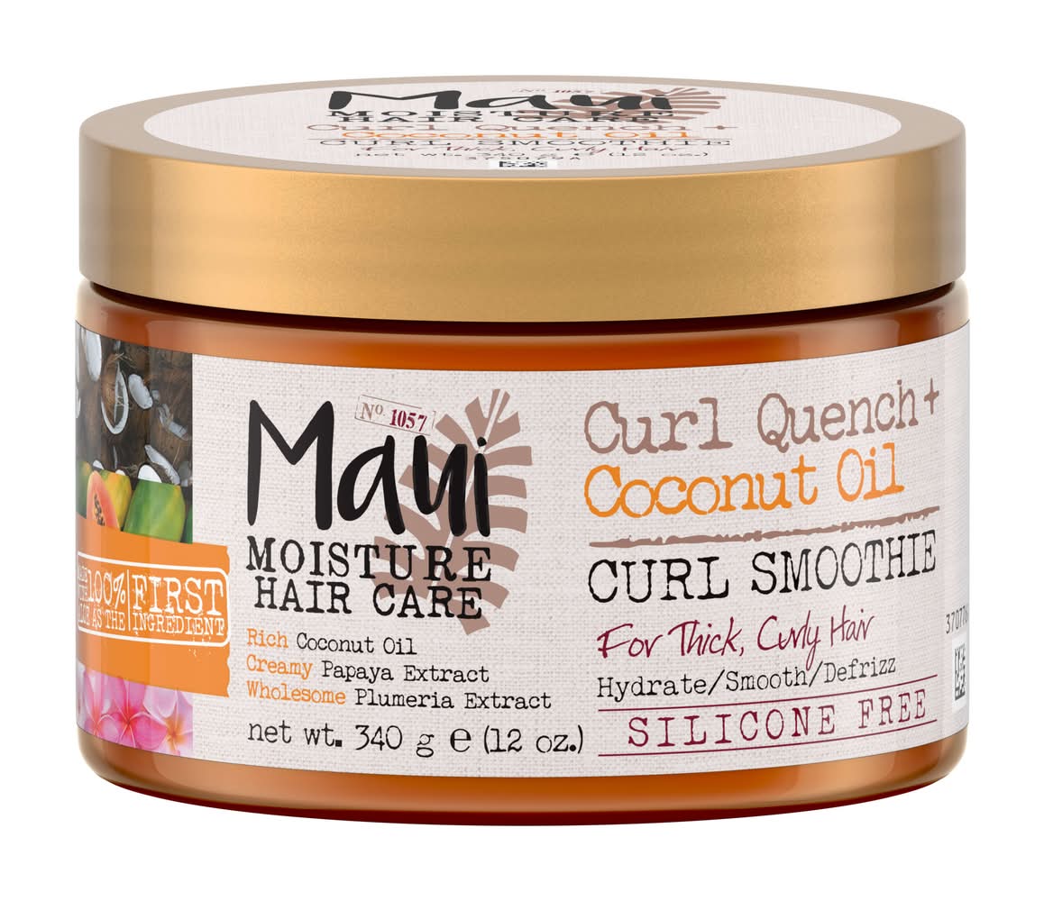 Maui Curl Quench + Coconut Hair Oil Curl Smoothie (12 oz)