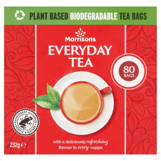 Morrisons Everyday Tea Bags (232ml)