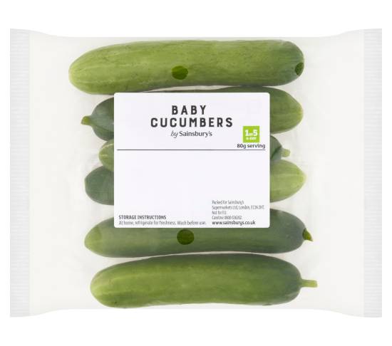 Sainsbury's Baby Cucumbers