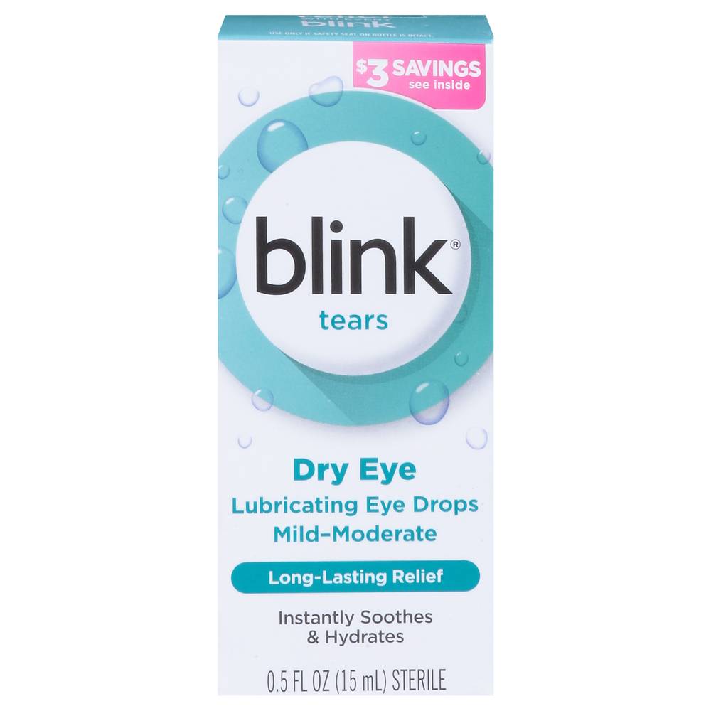 Blink Tears Lubricating Eye Drops (0.5 fl oz)