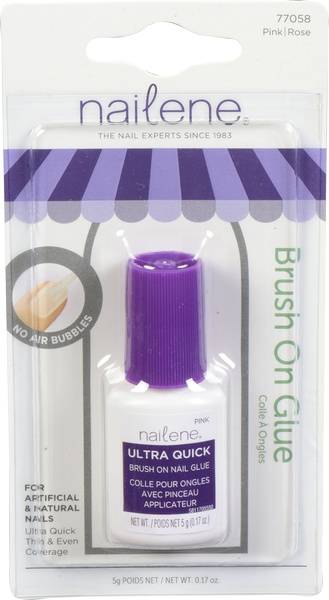 Nailene Ultra Quick Brush on Nail Glue (5 g)