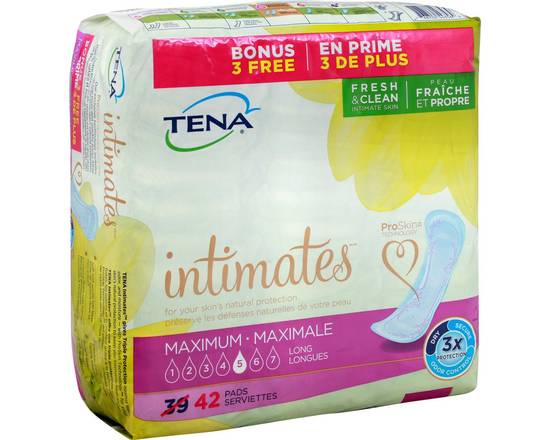 Tena · Heavy long incontinence pad, 39 + (3 ct)