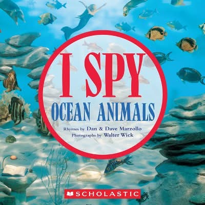 I Spy Ocean Animals - by Dan Marzollo & Dave Marzollo (Paperback)