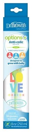 Dr. Brown's Natural Flow Options+ Anti-Colic Deco Bottle