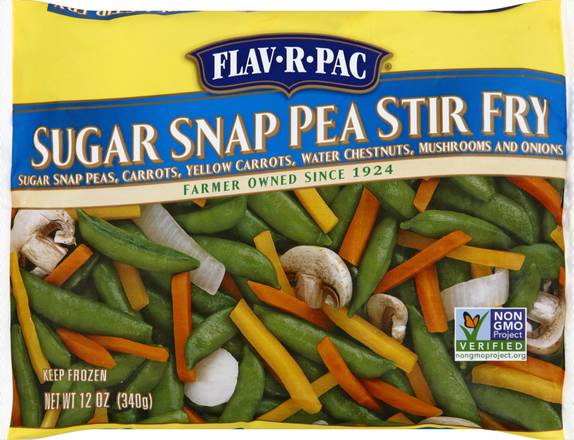 Flav R Pac Sugar Snap Pea Stir Fry