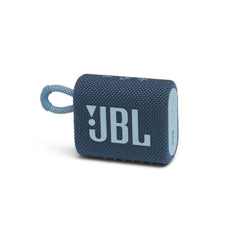 JBL Go 3 Portable Waterproof Speaker, Blue