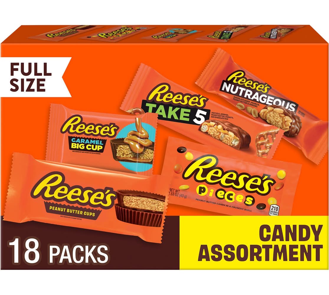 Reese's Assorted Peanut Butter Candy - 27.2oz/18ct