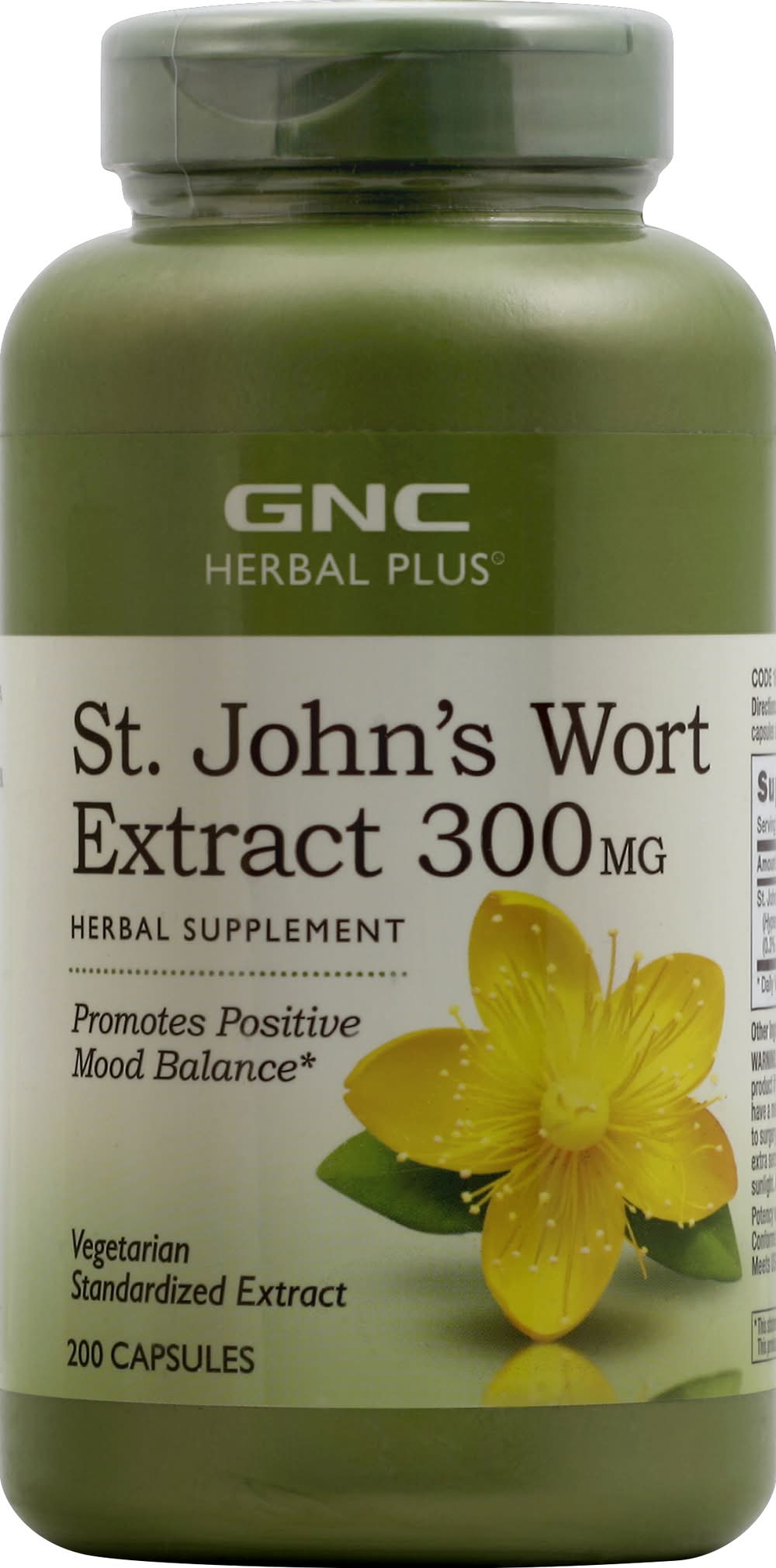 GNC St. John's Wort Extract 300 mg Capsules