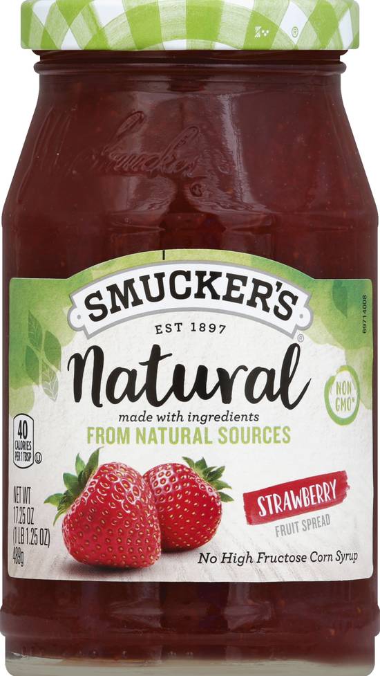 Smucker's Natural Strawberry Fruit Spread