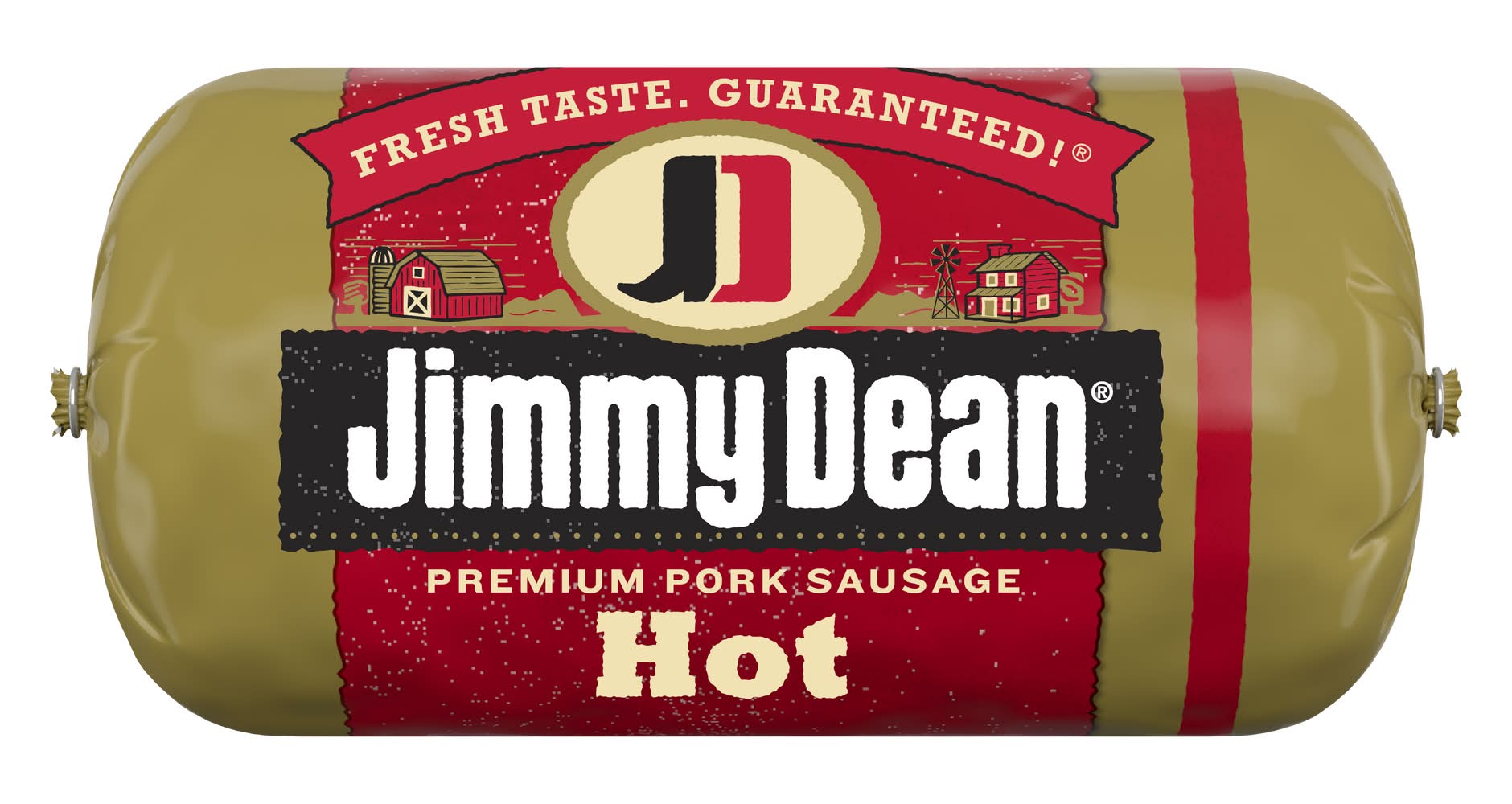 Jimmy Dean Premium Pork Sausage, Hot (16 oz)