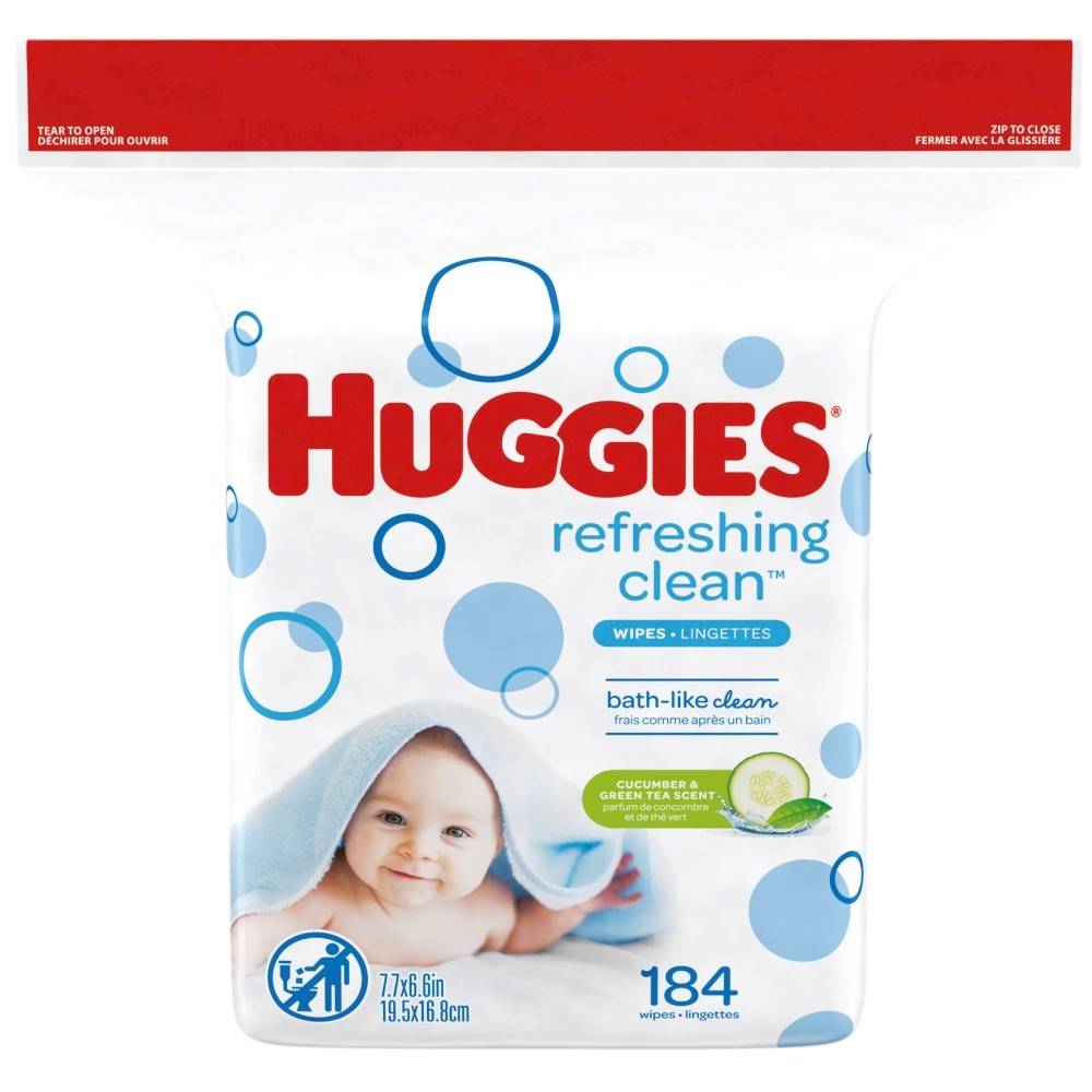 Huggies Refreshing Clean Baby Wipes