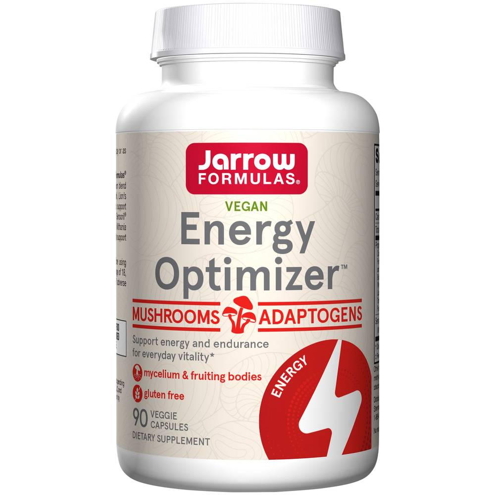 Energy Optimizer Mushroom Adaptogens For Energy & Endurance (90 Capsules)