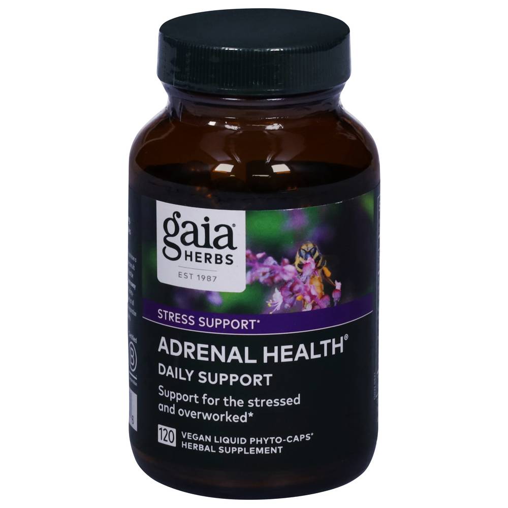 Gaia Herbs Adrenal Health Daily Support Caps (120 ct)