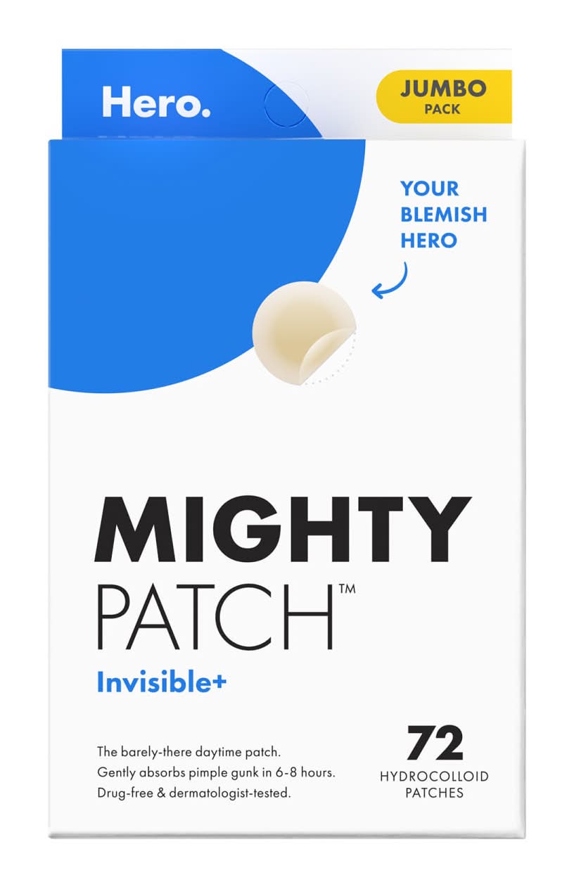 Hero Cosmetics Mighty Patch Invisible+ Daytime Pimple Patch (72 ct)