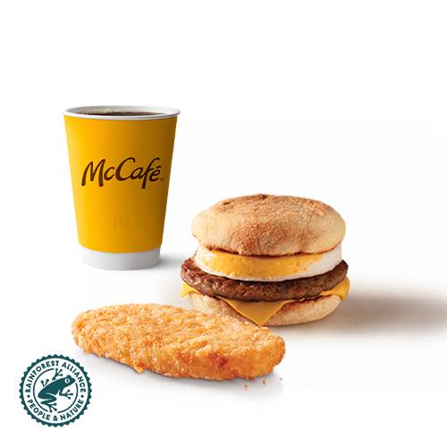 McTrio McMuffin Huevo Salchicha