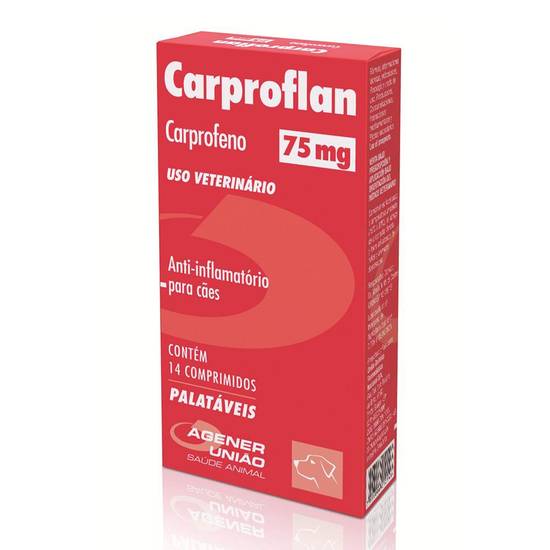 Agener carproflan 75mg (14 comprimidos)