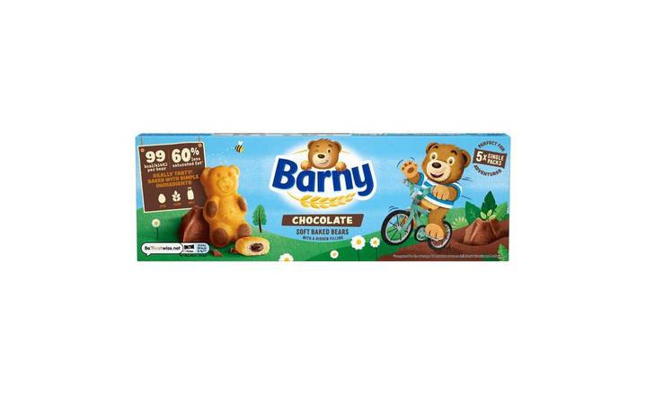 Barny Chocolate Sponge Bears 125g (400294) 