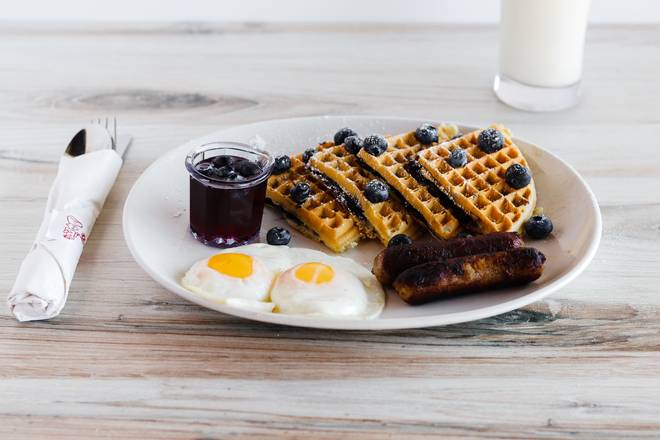 **Blueberry Waffle