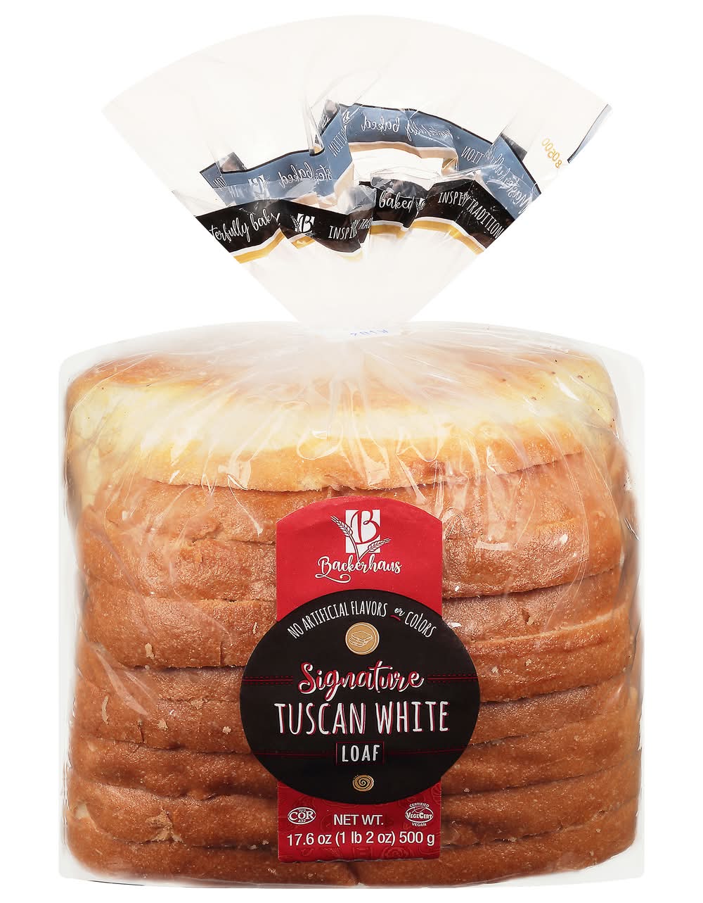 Backerhaus Signature Tuscan White Loaf (17.6 oz)