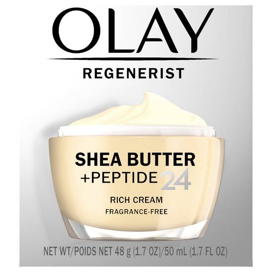 Olay Regenerist Shea Butter + Peptide 24 Face Moisturizer