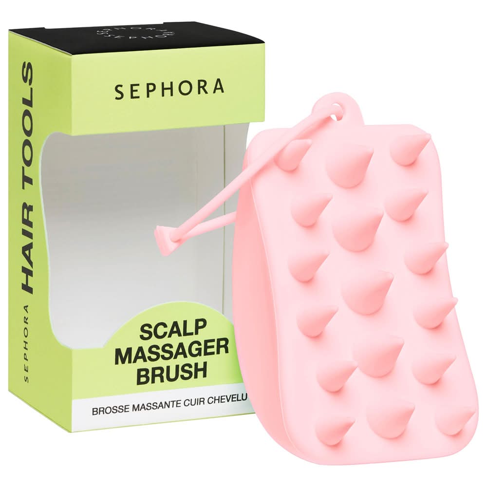 Sephora Collection Silicone Scalp Massager Pink