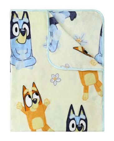 Bluey™ Travel Blanket 40inx50in Bluey Meditation