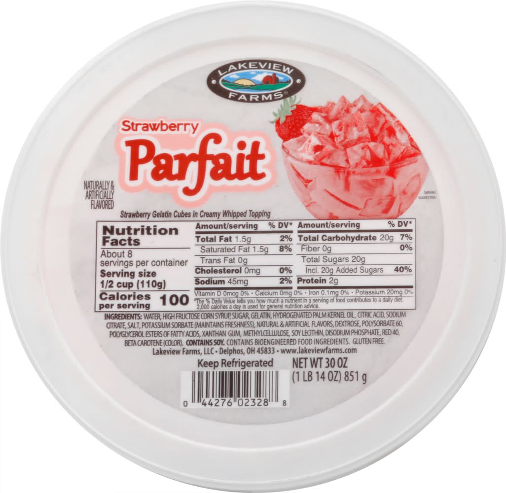Lakeview Farms Strawberry Parfait (3.6 oz)