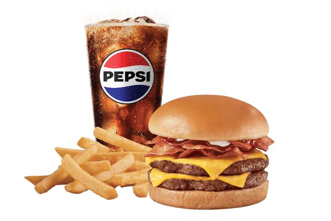 Loaded Bacon Signature Stackburger™ Combo