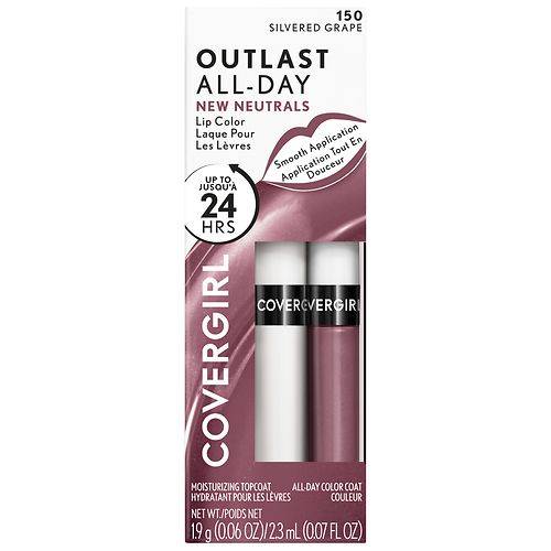 CoverGirl Outlast All Day Lip Color with Top Coat - 2.0 ea